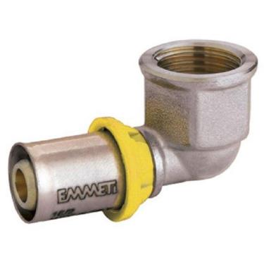 Imagem de Cotovelo Emmeti Prensar Tubo 26Mm X 3/4 Fêmea 28125046