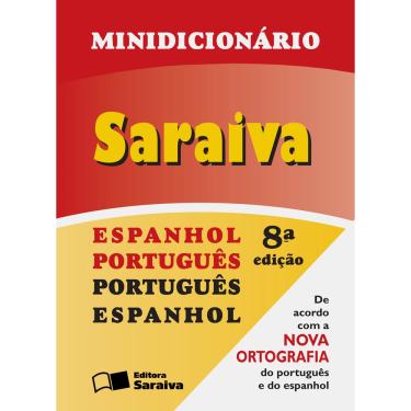 Imagem de Minidicionário Saraiva - Espanhol-Português/Português-Espanhol