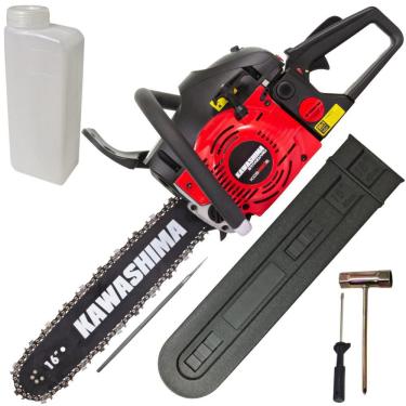 Imagem de Motosserra Kawashima KCS 460-S Potente À Gasolina 45,8cc 2 Tempos Alto Desempenho