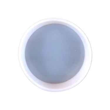 Imagem de Lashicorn Molde circular de silicone | Tamanho 10 cm de largura x 10 cm de comprimento x 2,5 cm de profundidade | Molde circular | Design de círculo pequeno para velas freshie, sabão, resina,