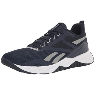 Imagem de Reebok Tênis masculino Nfx Cross Trainer, Vetor azul marinho/cinza puro/branco, 14