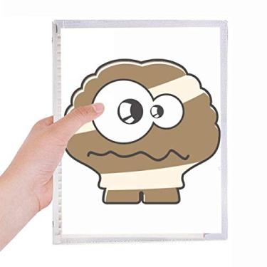 Imagem de Caderno Alien Brown Universo e Alienígena Diário Folhas Soltas Recarregável Diário Papelaria