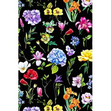 Imagem de PCOS Journal and Tracker: Polycystic Ovarian Syndrome Planner and Log Book - Includes sections for: Symptoms, Periods, Medication, Vitamins and ... - Watercolor Floral Design - 6 x 9"