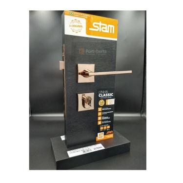 Imagem de Fechadura Porta Externa Rose Stam Classic 55Mm Quadrada