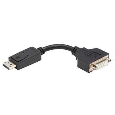Imagem de Tripp Lite Cabo adaptador DisplayPort para DVI DP2DVI conversor de vídeo para DP/M para DVI-I-F 6" (P134-000)