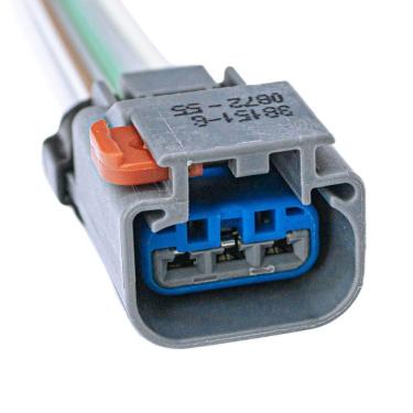 Imagem de Chicote Caixa Direção Elétrica Citroen Peugeot Renault Lado Passageiro 3 Vias Fêmea - Rainha 7 - ETE5834