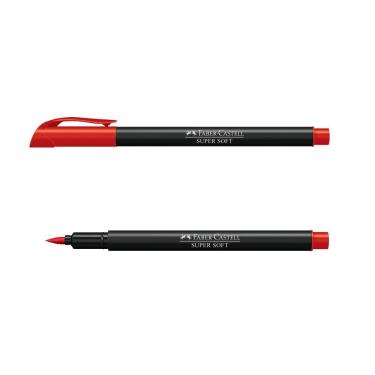 Imagem de Canetinha Hidrográfica Faber Castell Supersoft BrushPen