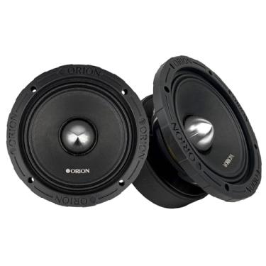 Imagem de ORION Alto-falantes Bullet XTRPRO XPM654MBF de alto desempenho de 16,5 cm, potência máxima de 1600 W, 400 W RMS, 4 Ohm, bobina de voz de 5 cm - estéreo de áudio profissional, alto-falantes de médio