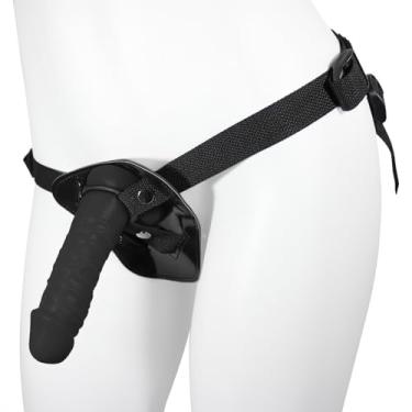Imagem de Cinta Peniana Ajustável com Pênis Realístico Fast 16 x 3,5cm Preto