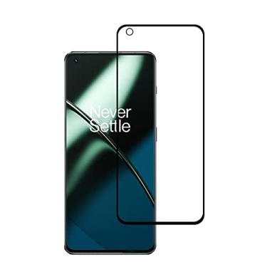 Imagem de UPONEW [Pacote com 2 protetores de tela de vidro temperado preto para Oneplus 11R 2023