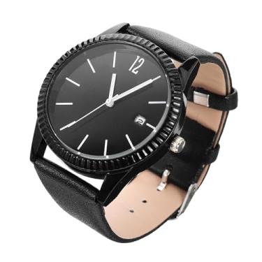 Imagem de 2pcs relógio de quartzo relógio casual feminino relógios para mulheres relógio elegante delicado relógio de pulso feminino relógio de couro pulseiras decorativas feminino relógio noctilucence presente