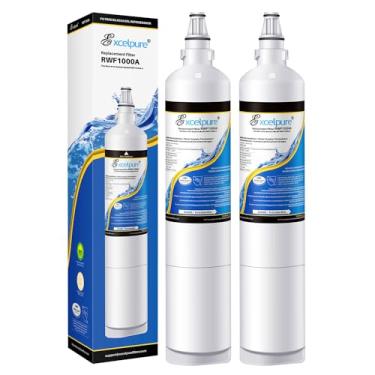 Imagem de EXCELPURE Filtro de água de geladeira de substituição com certificação NSF EP-LT600P, compatível com LG LT600P, 5231JA2005A, 5231JA2006B, HDX FML-2 e Kenmore 9990, 46-9990, 469990, 2 unidades