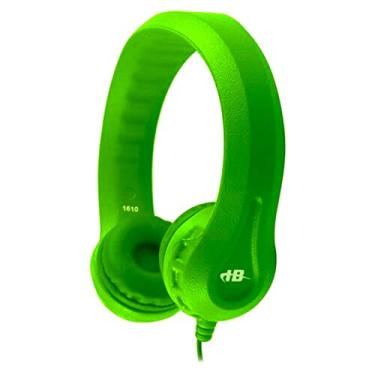 Imagem de Hamilton Buhl Fones de ouvido infantis de espuma durável, fones de ouvido infantis para sala de aula, verde-limão
