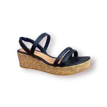 Imagem de Sandália Anabela Ramarim Calce Fácil 8206-Feminino