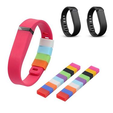 Imagem de Anel de silicone protetor Techion para Fitbit Flex/Fitbit Alta/Garmin Vivofit/Samsung Gear Fit Pulseira/Fitbit Charge Pulseira (20 peças/pacote), for Fitbit Flex
