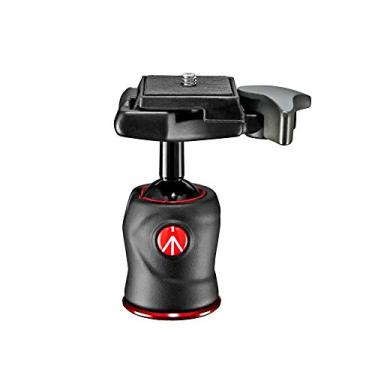 Imagem de Manfrotto Cabeça esférica central 490, para tripés de câmera, cabeça esférica fluida para tripés ergonômicos e funcionais, estabilizador de câmera, acessórios de fotografia, simples e intuitiva (MH490