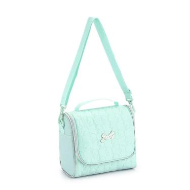 Imagem de Lancheira Bolsa Térmica Unicórnio Basic - Verde Reforçada