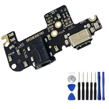 Imagem de VIESUP Substituição do conector USB Flex Dock da porta de carregamento para Motorola Moto G Stylus 5G 2023 com ferramentas