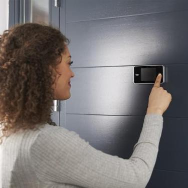 Imagem de Olho Magico Digital Real View com Tela LCD, Camera com Visão de 105°