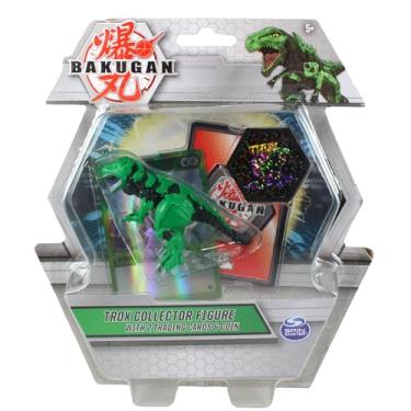 Imagem de Bakugan Collector Figures with 2 Trading Cards & Collectors Coin - (Trox Green)