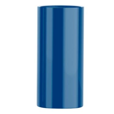 Imagem de Vaso Fibra De Vidro 90cm Tipo Vitnamita Vitrificado Grande (Azul Metalizado)
