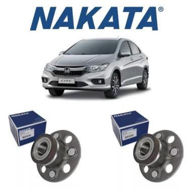 Imagem de Par Cubo de Roda Traseiro Original Nakata Honda City 1.5 2012, TRASEIR