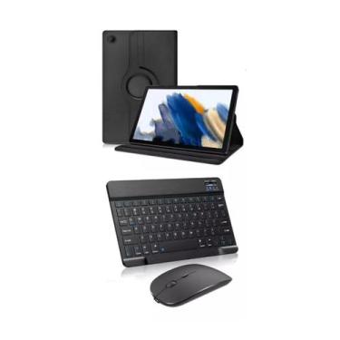 Imagem de Capa + Teclado E Mouse Bluetooth Para Tablet Galaxy A9 8.7 - Fam