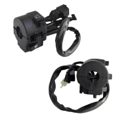 Imagem de Punho Chave de Luz para Moto NXR 125 Bros ES 2013 Até 2015 - Loja Duas