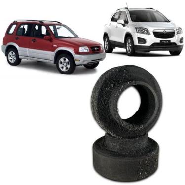 Imagem de Kit Completo Calço Mola Traseiro Tracker 04/19 Vitara 98/03 - Borfix