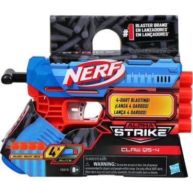 Imagem de Nerf Lança Dardos Alpha Strike Claw QS-4 F2219 Hasbro