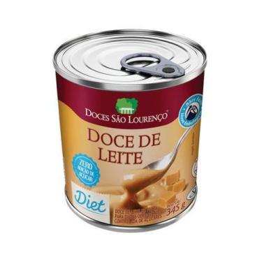 Imagem de Doce De Leite Diet Sao Lourenco Lata 345G - São Lourenço