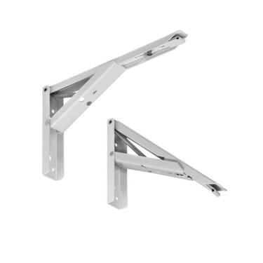 Imagem de Suporte Mão Francesa Retrátil Reforçada 30Cm Mesa Dobrável - Renna