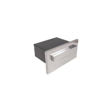 Imagem de Caixa Correio Embutir Inox 20cm Profundidade Luxo - Ideallume, Desenho