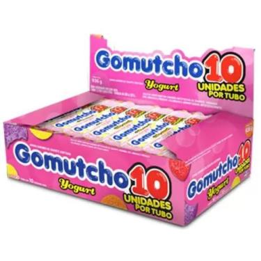 Imagem de Bala de Goma Tubo Gomutcho 10 Yogurt 31g C/30 Unids - RICLAN