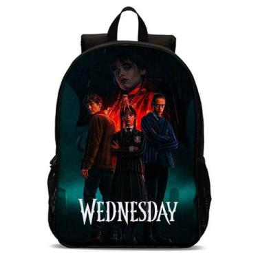Imagem de Mochila Escolar Masculino Feminino Wandinha Volta às Aulas - UseNerd, 
