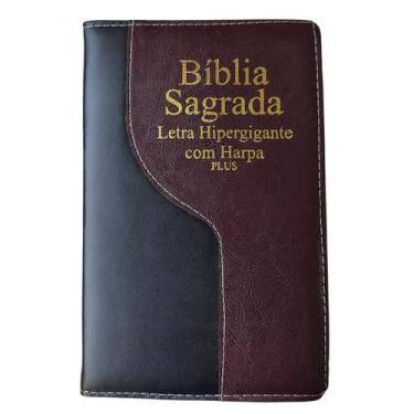 Imagem de Bíblia Hiper Gigante PLUS Harpa Zíper Índice Almeida Corrigida ARC Pal