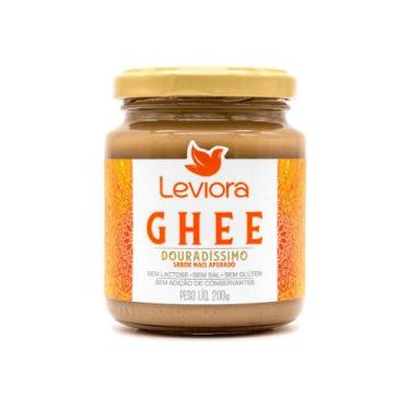 Imagem de Manteiga Ghee Douradíssimo Sem Glúten Leviora 200g