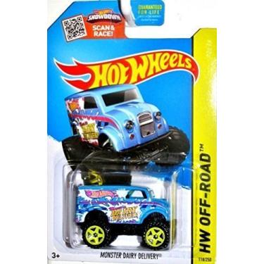 Imagem de Hot Wheels 2015 HW Off-Road Monster Dairy Delivery (Monster Truck) 118/250, Blue