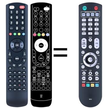 Imagem de ZWP Controle remoto de substituição adequado para NAD SR8, SR9, C326, C326BEE, C356, C356BEE, C368, C375, C375BEE, C422, C658, C725, C725BEE, C388