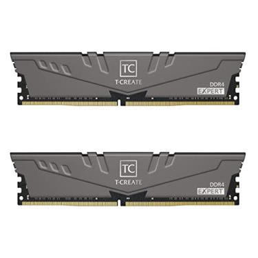 Imagem de TEAMGROUP T-Create Expert Overclocking 10L DDR4 64GB Kit (2 x 32GB) 3200MHz (PC4 25600) CL16 Desktop Memory Module Ram - TTCED464G3200HC16FDC01