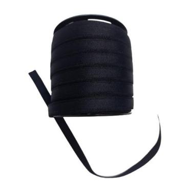 Imagem de Acabamento P/ Barbatanas Gravata 13 Zanotti Rolo 50m F08, Preto