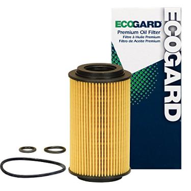 Imagem de ECOGARD X10382 Filtro de óleo de motor de cartucho premium para óleo convencional serve para Mercedes-Benz Sprinter 2500 2.1L DIESEL 2014-2017, GLK250 2.1L DIESEL 2013-2015, E250 2.1L DIESEL 2014-2016