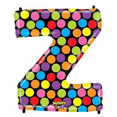 Imagem de Betallic 14927 MB Letra Z - MEGALÃO BRIGHT MIGHTY BRIGHT MEGALOON, 101,6 cm, multicolorido