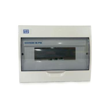 Imagem de Quadro De Distribuição Weg Para 12 Disjuntor Din De Sobrepor