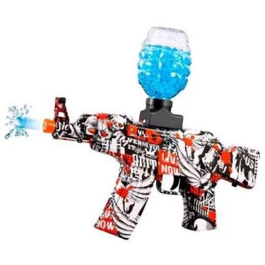 Imagem de Arminha Automática De Brinquedo Elétrica Com 5000 Bolinhas - King