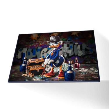 Imagem de Quadro Tio Patinhas Vinil Sem Vidro - Center Molduras, 20x30 Baixa, Pr