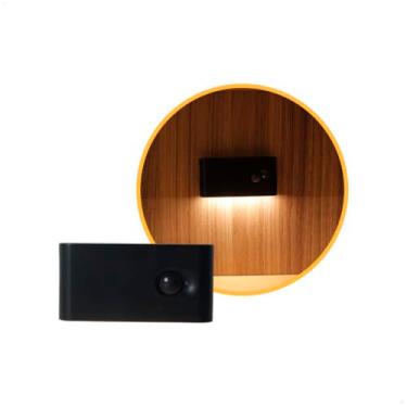 Imagem de Balizador Noturno Com Sensor De Movimento Led 2w Recarregável 2700K Magnético Iluminação Escadas