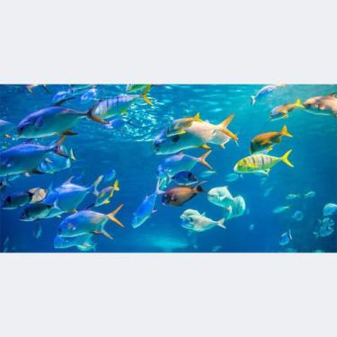 Imagem de Painel Adesivo Papel de Parede Oceano N014300 m² - Adesivo BR