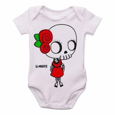 Imagem de body nenê criança roupa bebê  Girl La muerte  - Empório Dutra, P   ( 0