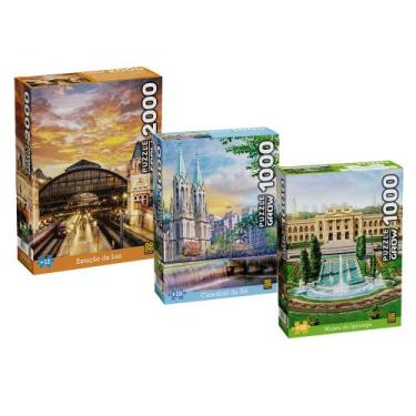 Imagem de Combo Quebra-cabeças Orgulho Nacional - Grow